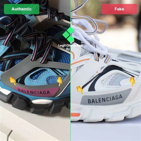 balenciaga track real vs fake